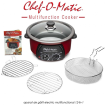 Chef-O-Matic - Aparat De Gatit Electric Multifunctional 12-In-1